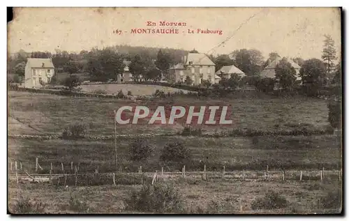 Montsauche - Le Faubourg - Cartes postales