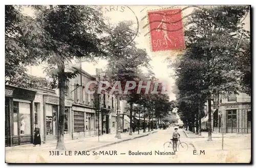 PArc de St Maur Cartes postales Boulevard National