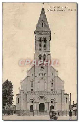 Saint Ouen Cartes postales Eglise paroissiale