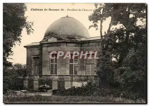 Cartes postales Chateau de Sceaux Pavillon de l'aurore