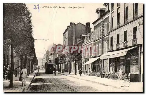 Noisy le Sec Ansichtskarte AK Rue Jean Jaures