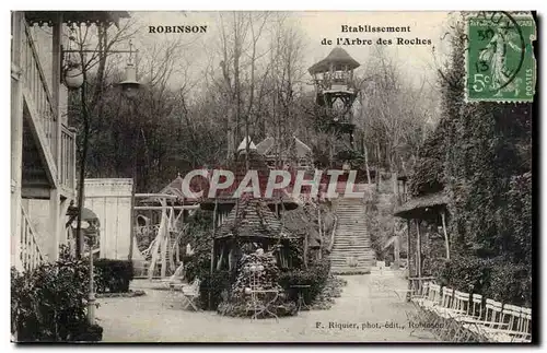 Robinson Cartes postales Etablissement de l&#39arbre des roches