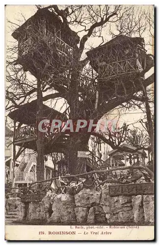 Robinson Cartes postales le vrai arbre