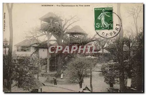 Robinson Cartes postales Vue panoramique du vrai arbre