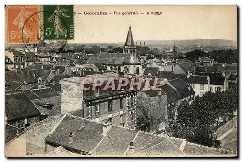 Cartes postales Colombes Cartes postales Vue generale