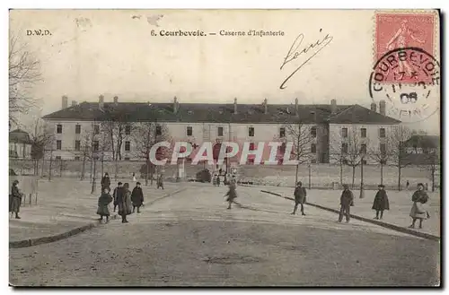 Courbevoie Cartes postales Caserne d&#39infanterie