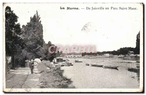 Ansichtskarte AK La Marne de Joinville au Parc Saint MAur