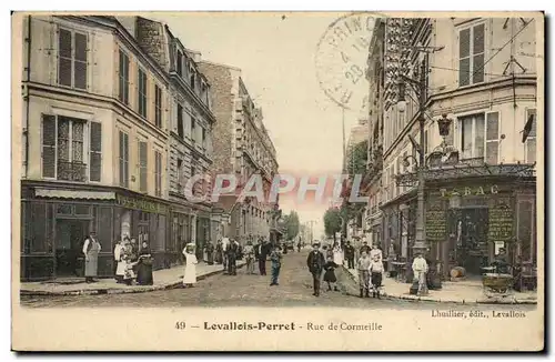 Levallois Perret Ansichtskarte AK Rue de Cormeille