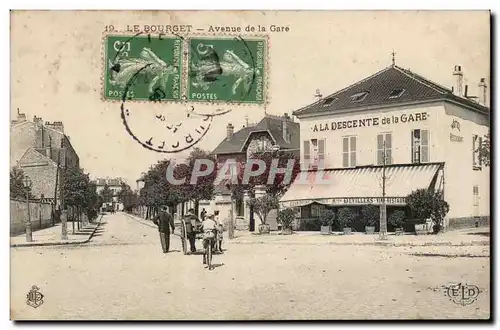 Le Bourget Cartes postales Avenue de la gare