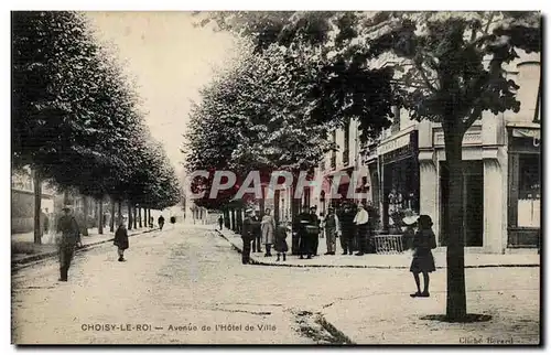 Choisy le Roi Cartes postales Avenue de l&#39hotel de ville