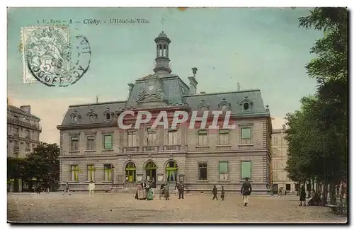 Clichy Cartes postales Hotel de Ville