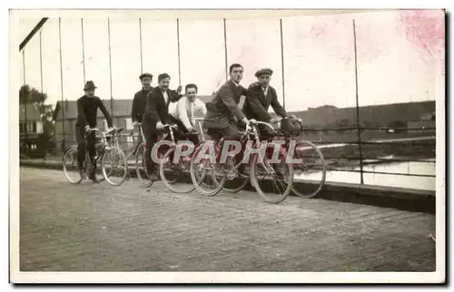 Cartes postales Cycle Cyclisme cycling CARTE Photo Route de St Germain en laye (78) 1914