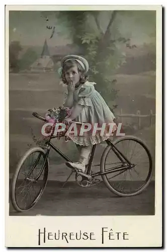 Cycle Cycling VElo Bicyclette Fantaisie Enfant Heureuse FEte