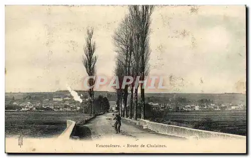 VAucouleurs Cartes postales Route de Chalaines