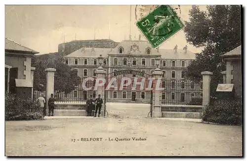 Belfort Cartes postales Le quartier Vauban