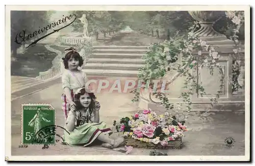 Cartes postales Fantaisie Enfants Anniversaire