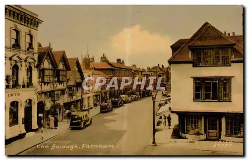 Grande Bretagne Great BRitain Cartes postales The Borough Farnhm