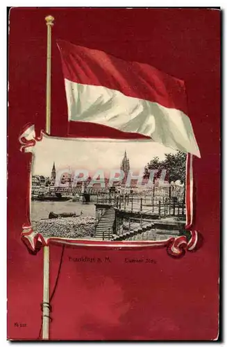 Allemagne Cartes postales Frankfurt am Main Eisener Steg