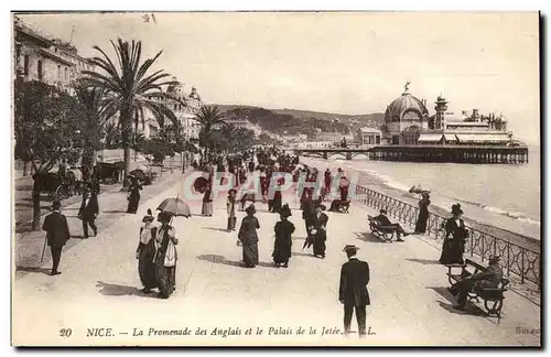 Nice Ansichtskarte AK La promenade des Anglais et le palais de justice