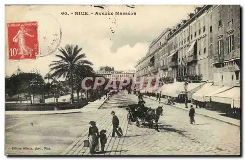 Nice Cimiez Cartes postales Avenue Massena