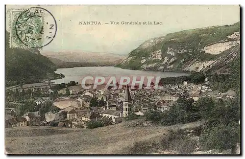 Nantua Ansichtskarte AK Vue generale et le lac