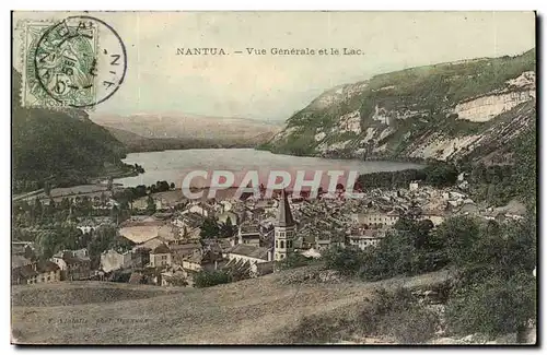 Nantua Cartes postales Vue generale et le lac