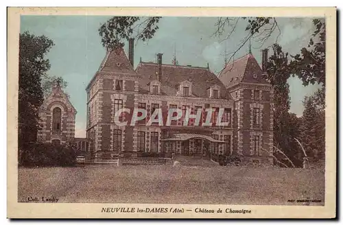 Neuville les DAmes Cartes postales Chateau de Chassaigne