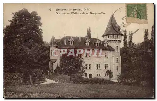 Cartes postales Environs de Belley Yenne Chateau de la Dragonniere