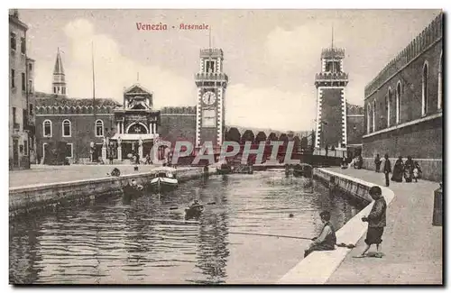 Italia - Italy - Italie - Vicenza - Venice - Arsenal - Cartes postales