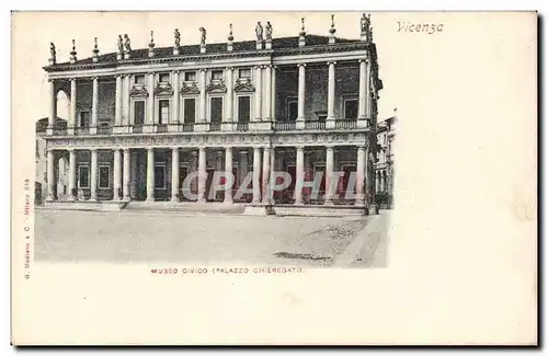 Italia - Italy - Italie - Vicenza - Venice - Museo Civico palazzo Ohieregato l - Cartes postales