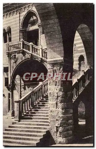 Italia - Italy - Italie - Verona - Scalone del Mercato Vecchio - Ansichtskarte AK