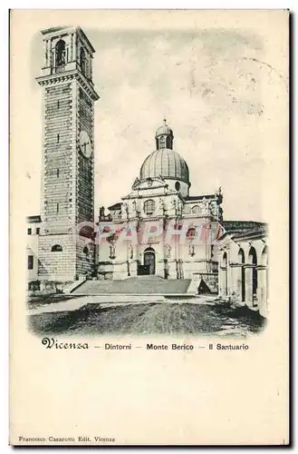 Italia - Italy - Italie - Vincenza - Dintorni - Monte BericoII Sentuario - Cartes postales