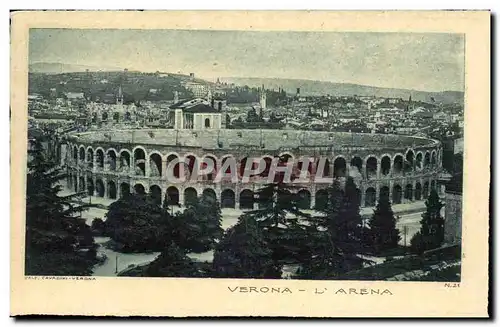Italia - Italy - Italie - Verona - L&#39Arena - Cartes postales
