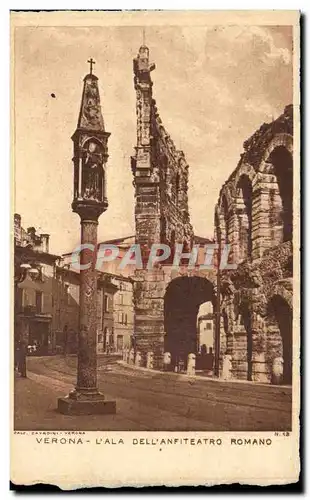 Italia - Italy - Italie - Verona - L&#39Ala Dell anfiteatro Romano - Cartes postales