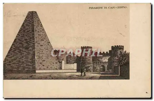 Italia - Italy - Italie - Piramide di Cajo Cestio - Cartes postales