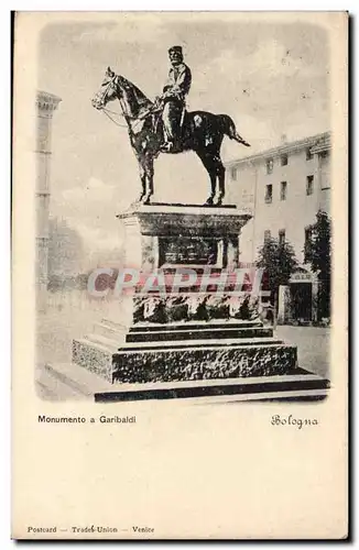 Italia - Italy - Italie - Bologna - Monumento a Garibaldi - Cartes postales