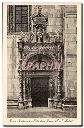 Italia - Italy - Italie - Como - Cattedrale - Porto della Roma - Cartes postales