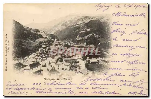 Cartes postales Beaufort sur Doront