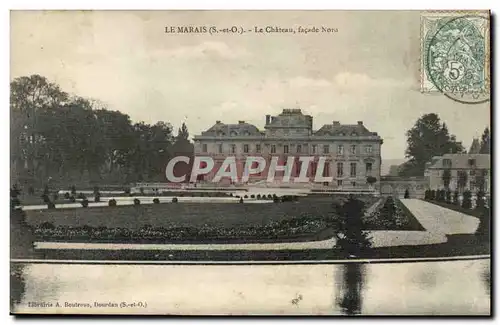 Le Marais Cartes postales Le chateau facade nord