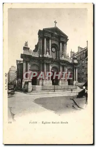 Paris Cartes postales Eglise Saint Roch