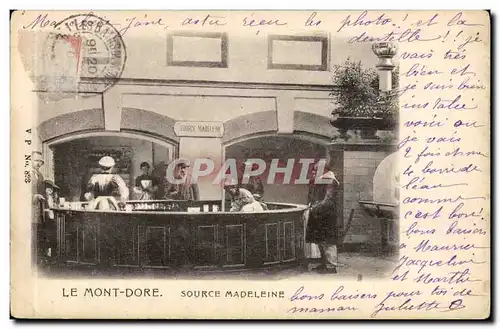 Cartes postales Le Mont Dore Source Madeleine