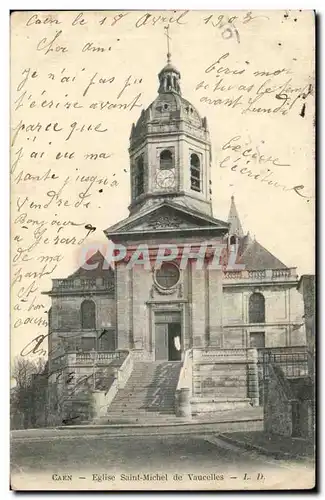 Caen Cartes postales Eglise Saint Michel de Vaucelles