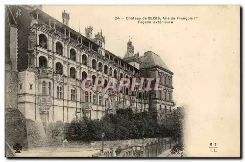 Ansichtskarte AK Chateau de Blois Aile de Francois 1er Facade exterieure