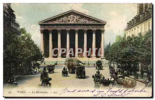 Paris Cartes postales La Madeleine