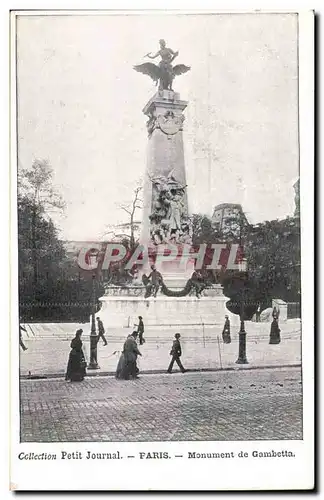 Paris Cartes postales Monument de Gambetta