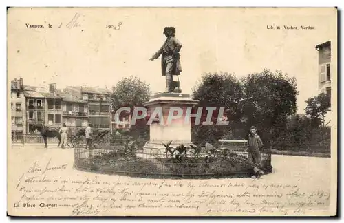 Verdun Cartes postales La place Cheyert