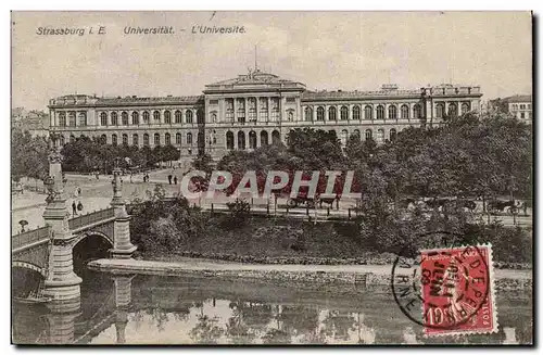 Strasbourg Cartes postales L'universite