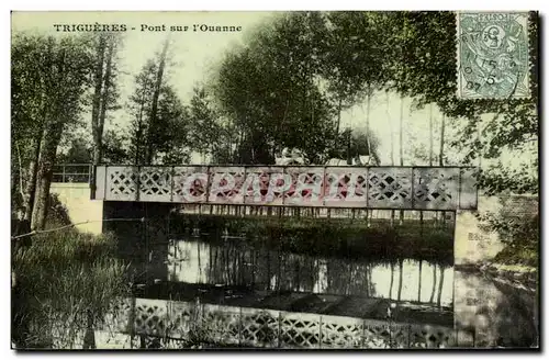 Trigueres Ansichtskarte AK Pont sur l&#39Ouanne