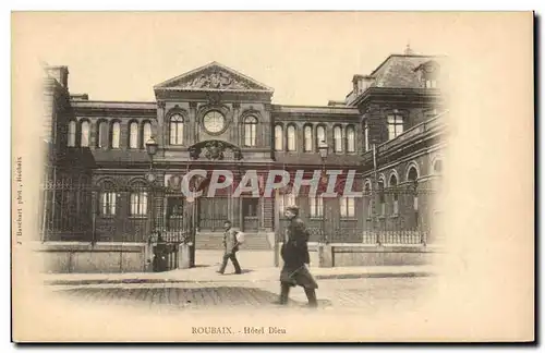 Roubaix Cartes postales Hotel Dieu