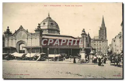 Toulouse Cartes postales Place des Carmes